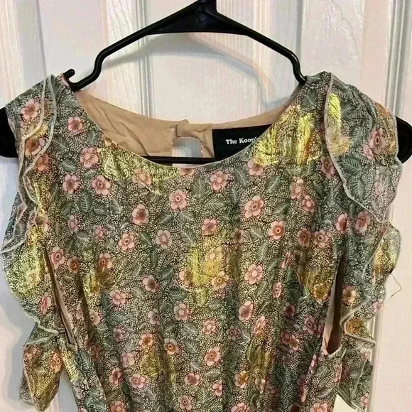 The Kooples Western Flowers Dress Size 2 - Picture 6 of 7